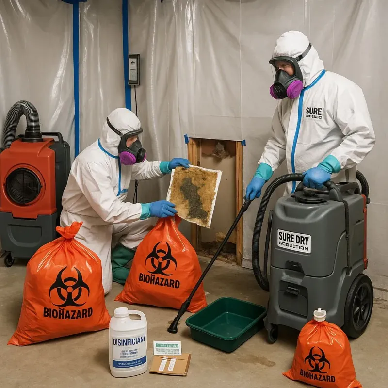 Contaminated Water Handling Protocols process in Woodburn, IN