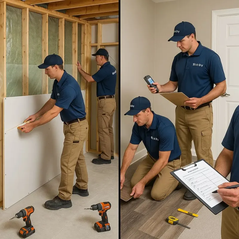 Repairs and Reconstruction process in Woodburn, IN