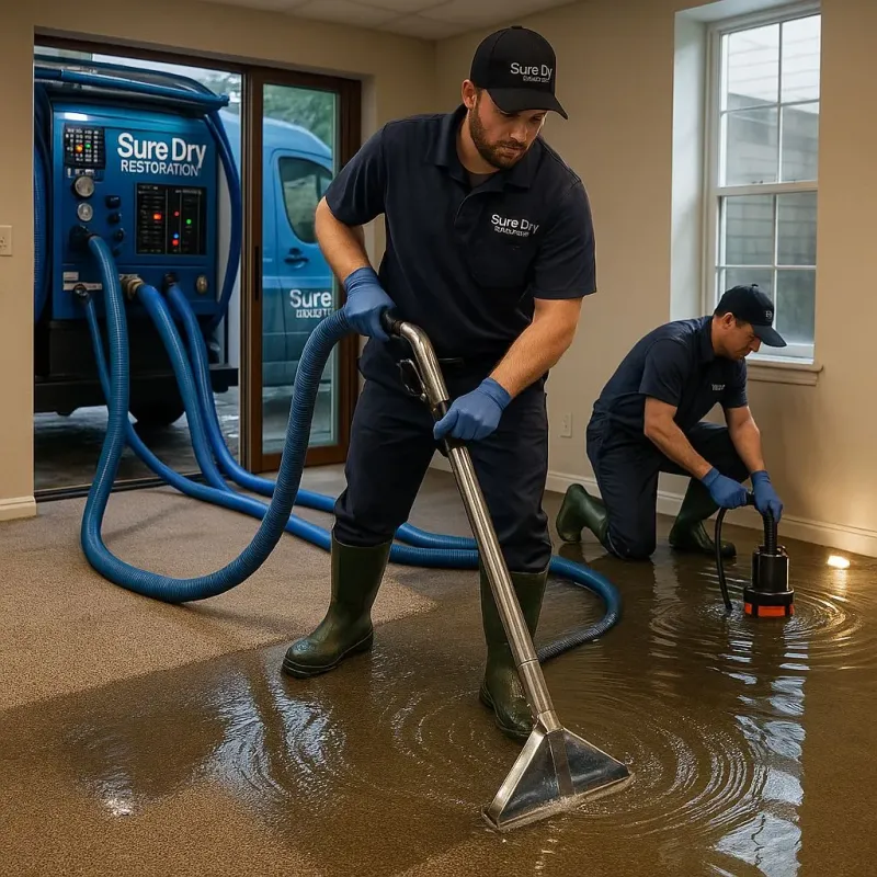 Water Extraction and Removal process in Woodburn, IN